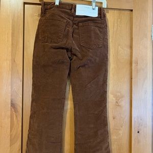 The frame brown corduroy pants size 25